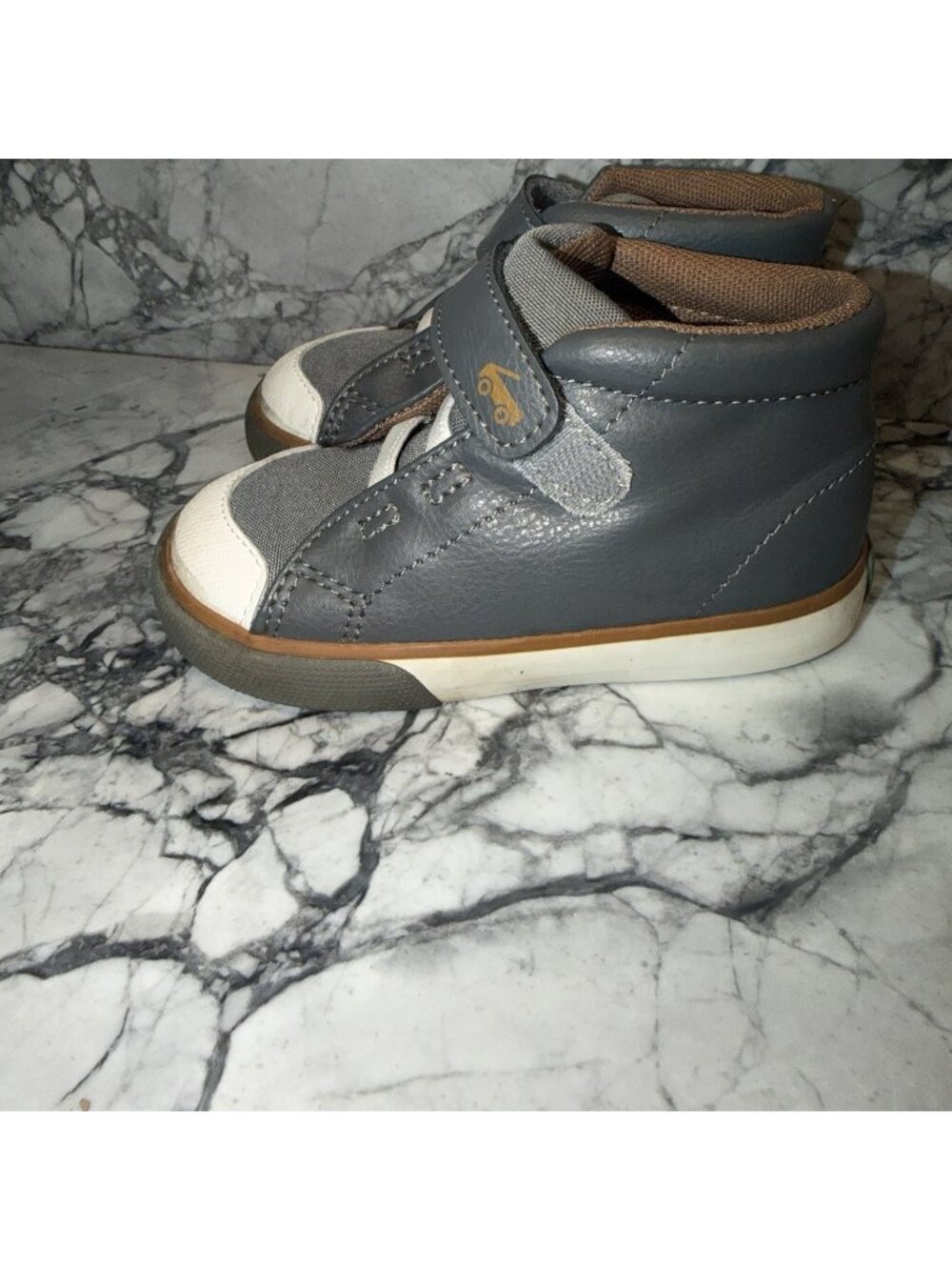 See Kai Run Belmont High Top Sneakers Toddler Boys 7 Gray